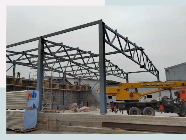 Строительство цехов в Краснодаре