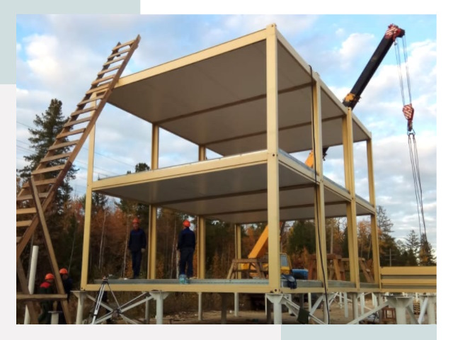 Строительство модульных здания Краснодар