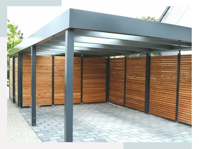 Навесы для парковки в Краснодаре