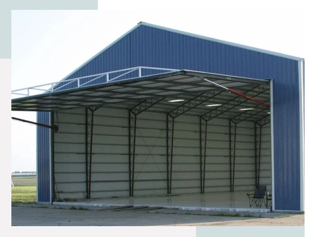 Прямо стенные ангары в Краснодаре