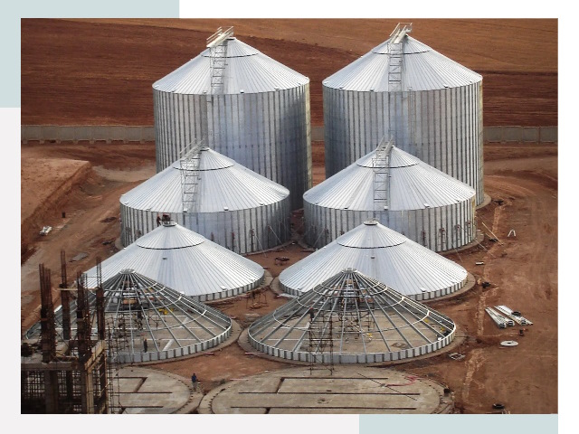 Строительство зерновых силосов в Краснодаре