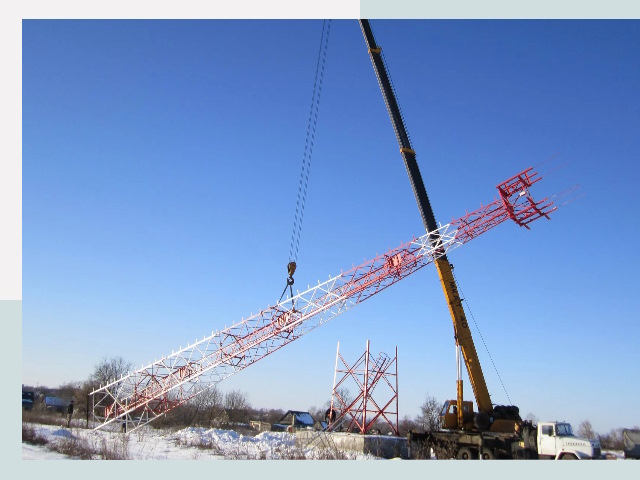 Строительство башен связи в Краснодаре от 619 руб.