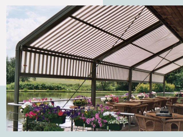 Элегантные навесы для кафе от 619 руб в Краснодар