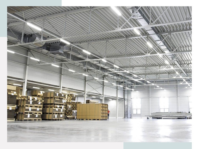 Освещение ангаров в Краснодаре