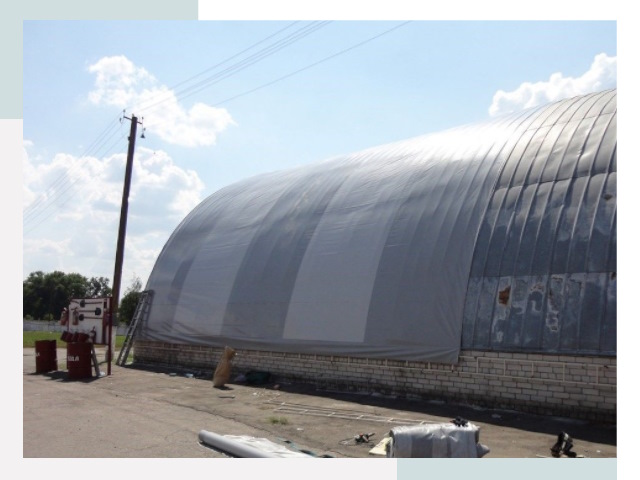 Ремонт ангаров в Краснодаре