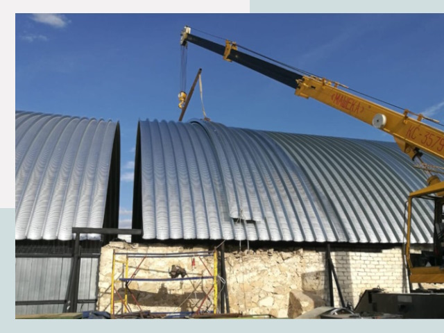 Реконструкция ангаров в Краснодаре от 619 руб.