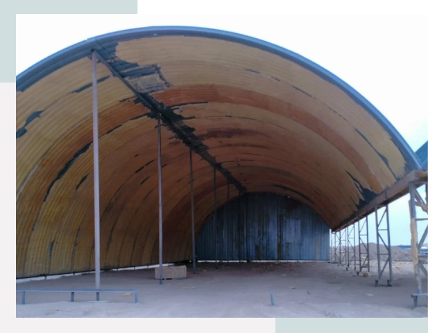 Реконструкция ангаров в Краснодаре