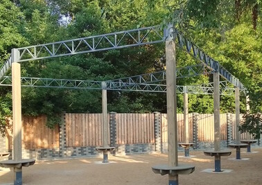 Терраса из металлоконструкций под ключ, проектирование, изготовление и монтаж от СтальСтрой-Ксд